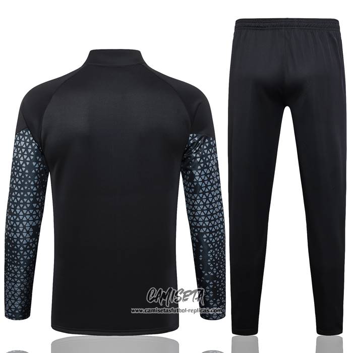 Chandal de Chaqueta del Borussia Dortmund 2023-2024 Negro